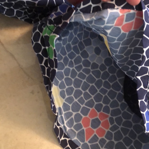 Swim trunks by Vilebrequin + Madhappy. Black with red &yellow flowers.sz M - Picture 4 of 7